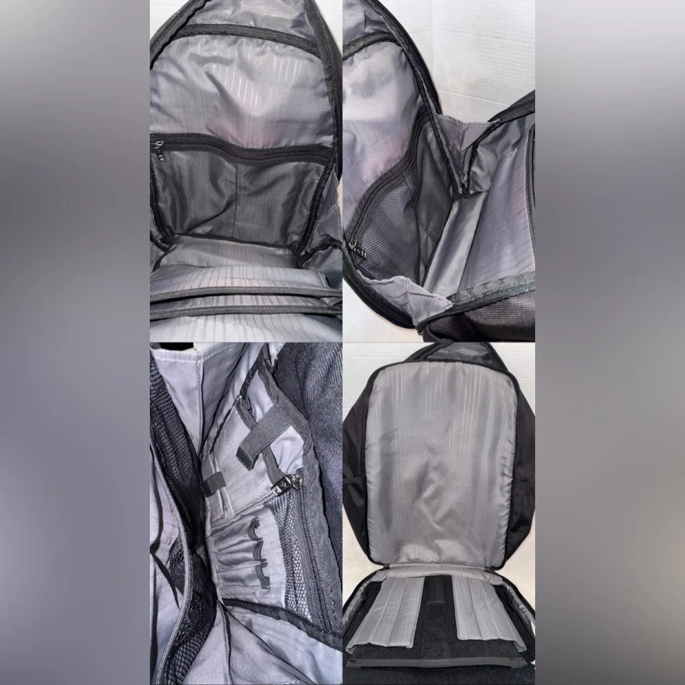 Samsonite Ballistic Check-Point Travel Friendly Laptop Black Backpack-Unisex